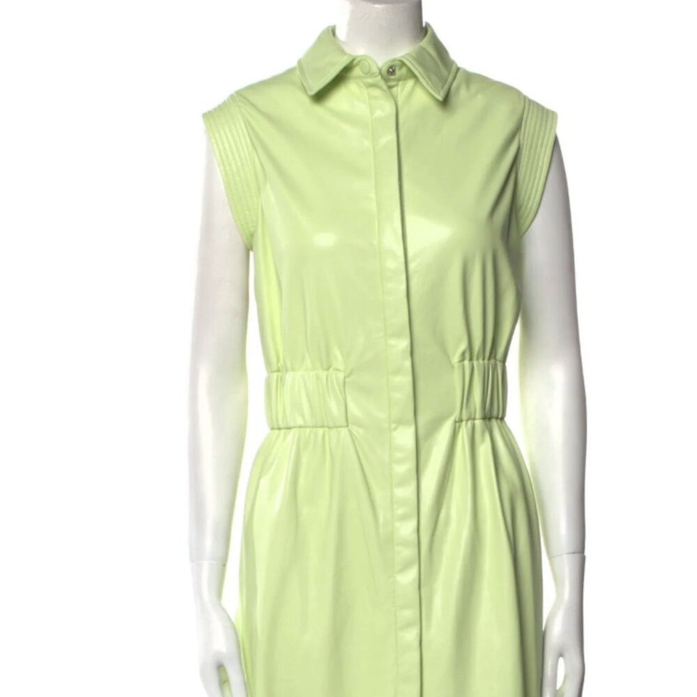 House of Harlow 1960 Vegan Shirt dress Size L